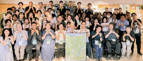 ゲストと会場に集まった参加者