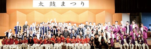 過去の太鼓まつりの様子