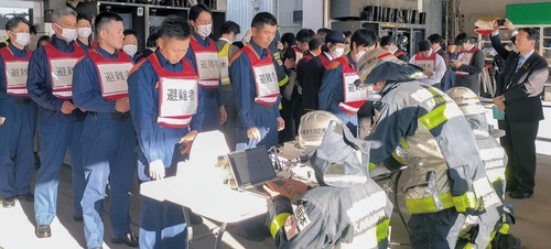 実証実験の様子