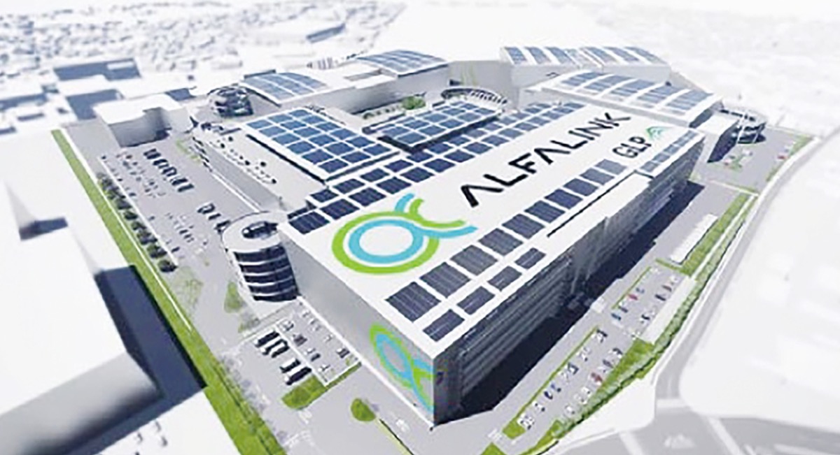 「GLP ALFALINK 相模原」全５棟完成イメージ