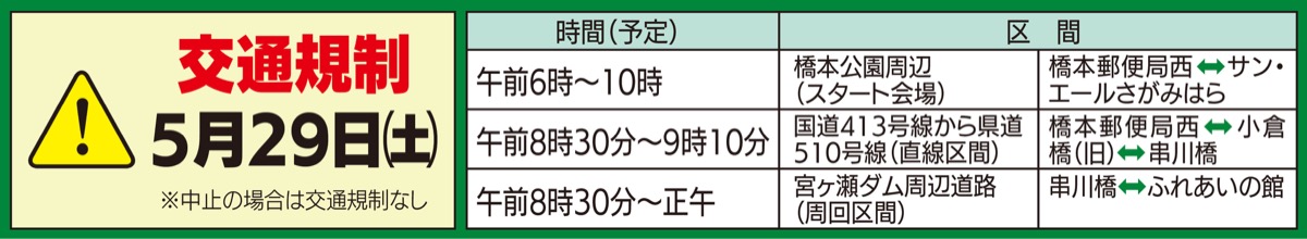会場・沿道では観戦自粛を (写真2)