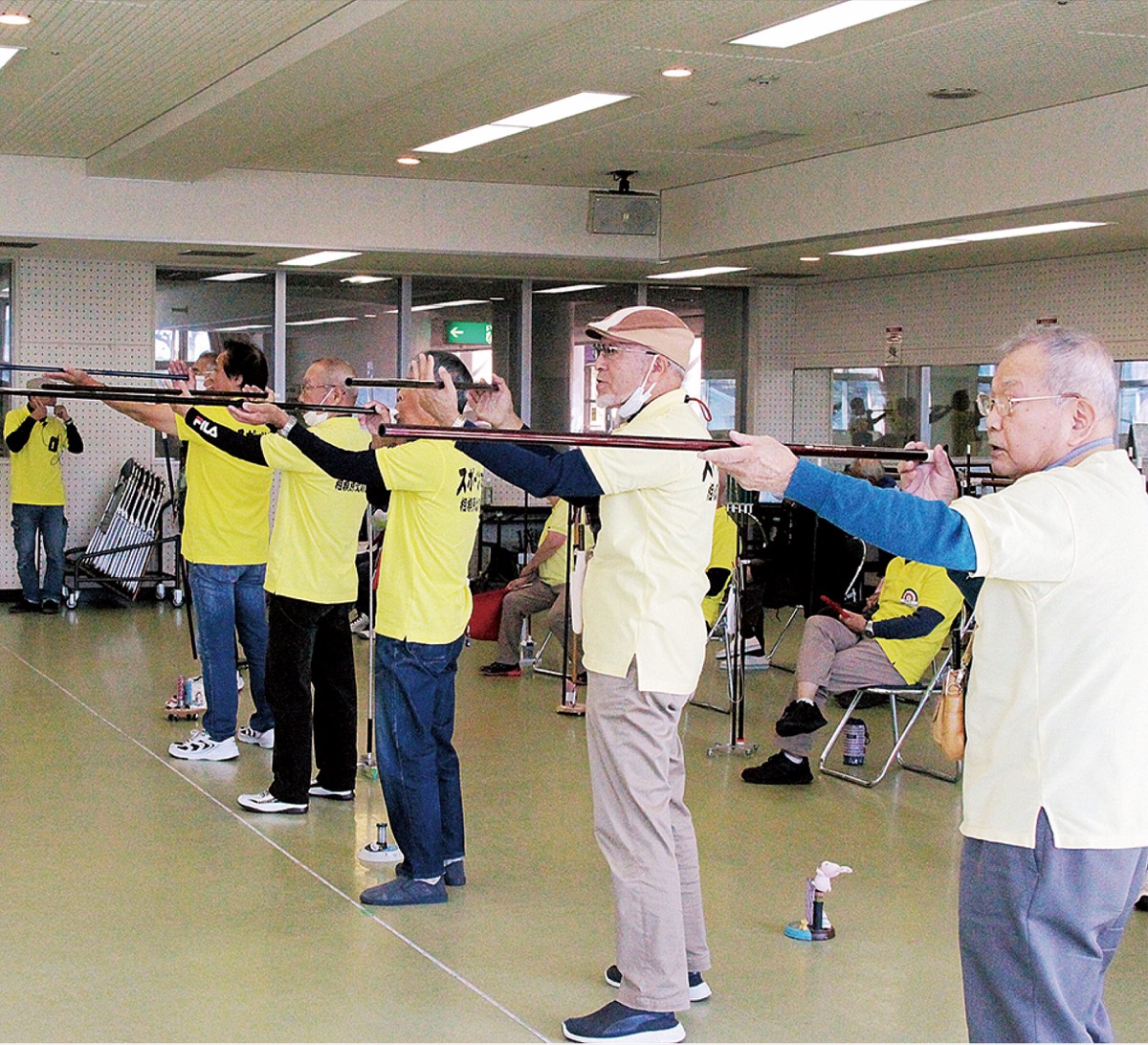 楽しく｢スポーツ吹矢｣ 北体育館でオープン大会 さがみはら緑区 タウンニュース