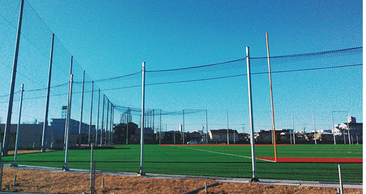 一般向けの貸し出しが始まった人工芝野球場