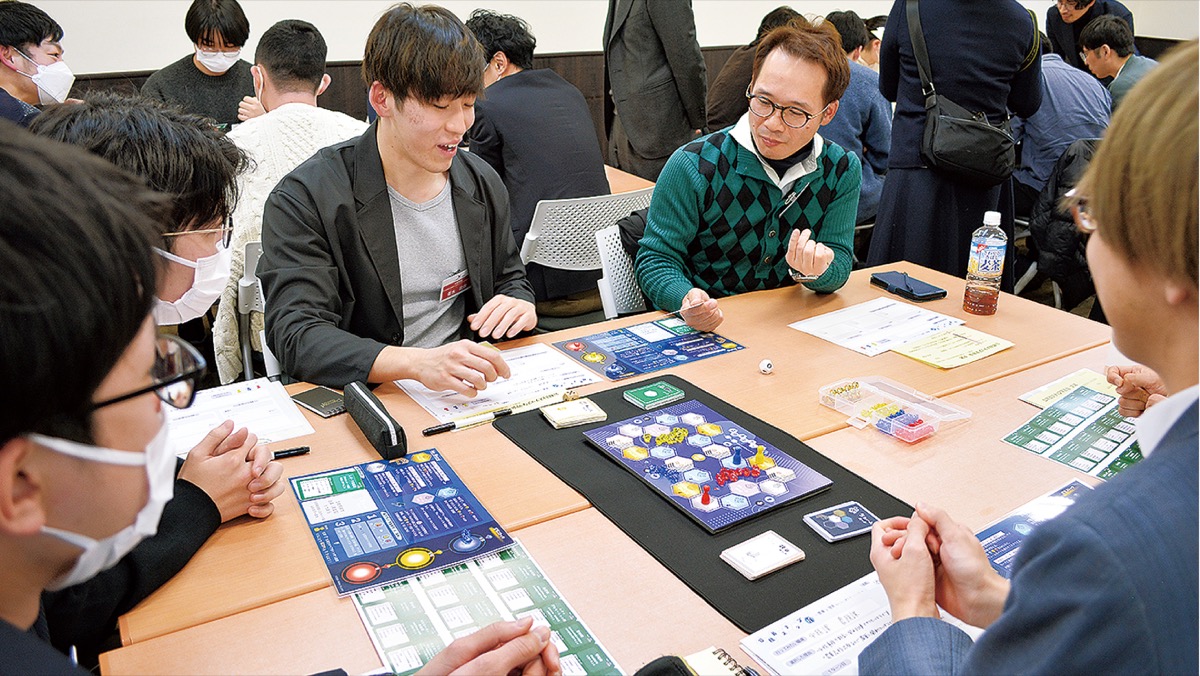 ゲームで働きがいを体験