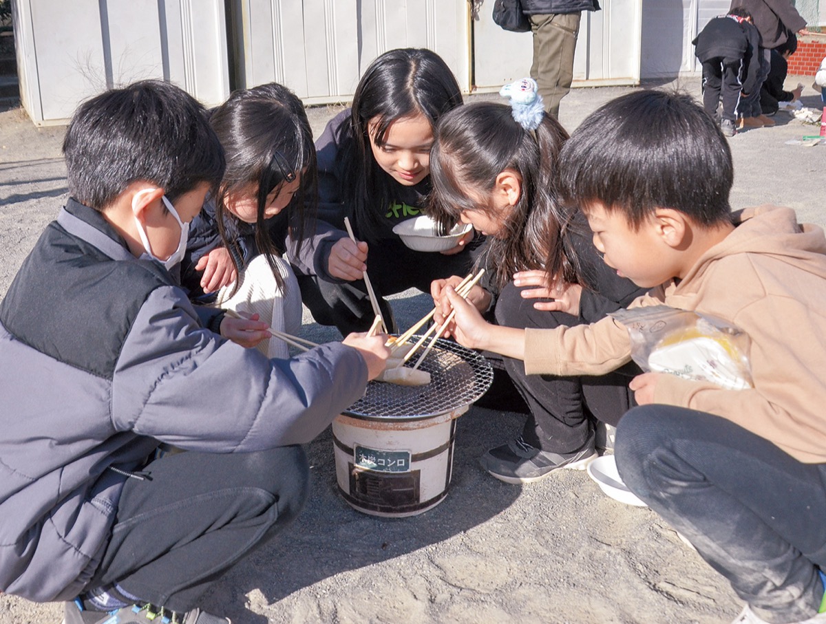 育てた大豆できな粉餅