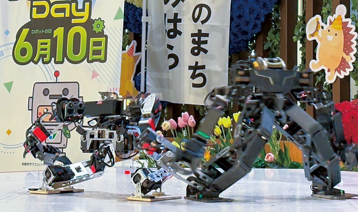 二足歩行ロボットによる格闘技「ROBOーONE」の操作体験ほか、市内でロボットに関するイベントが開催される(写真提供/相模原市)