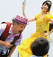 ダンスと歌のチャリティー