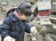 再開を喜ぶ笑顔