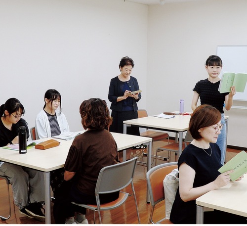 幼少青年部の稽古の様子