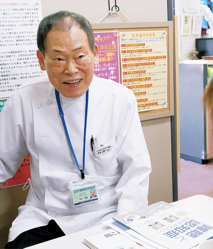 相談を受ける神山社長
