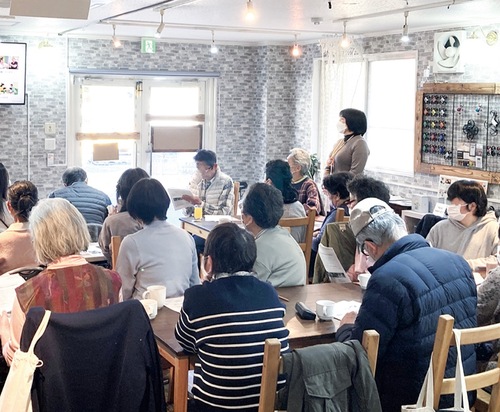 認知症に関心のある人が訪れる匠カフェ