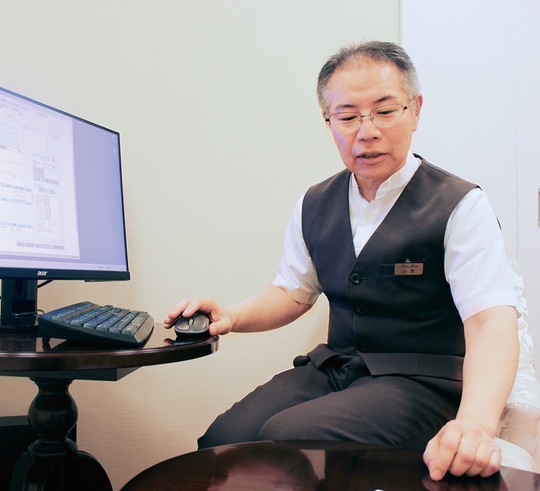 無痛分娩について語る小木院長