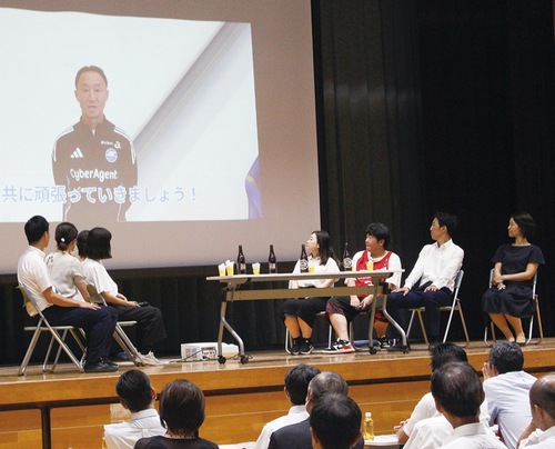 発表会の一コマ