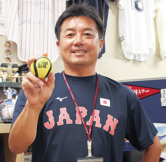 ベースボール５の日本代表監督を務めた若松さん