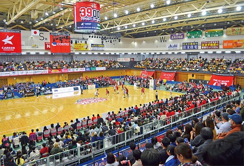 八王子での試合の様子