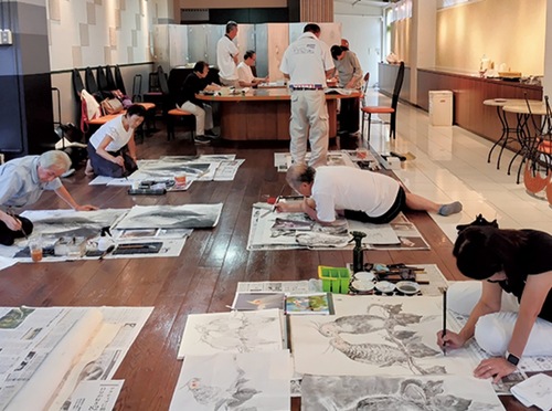 教室の様子（アルル。提供）