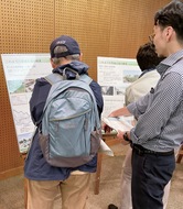 市民に計画経緯を説明