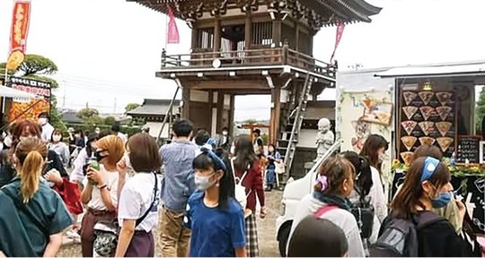 以前行われた寺フェスの様子