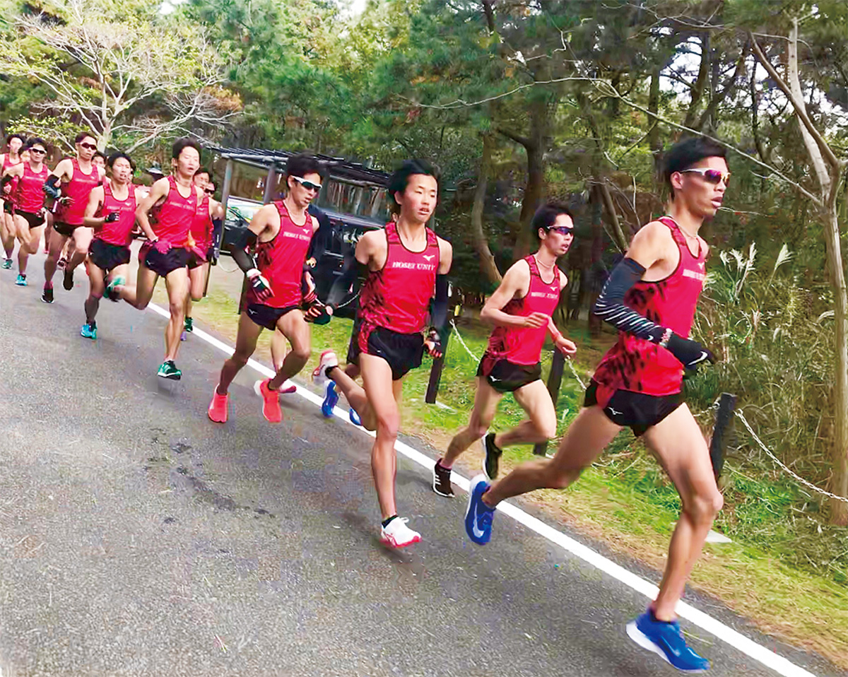 法政大学陸上競技部 狙うは１つ上の ５位 箱根駅伝に向け態勢万全 町田 タウンニュース