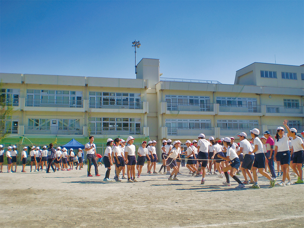 14校でプレ連合運動会