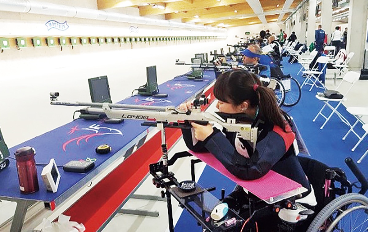 東京パラ射撃代表に選出 (写真2)