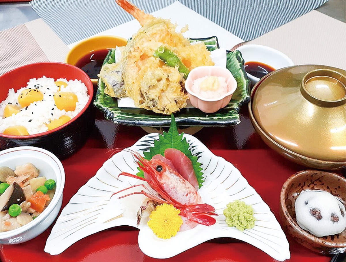 敬老の日の夕食「特別膳」