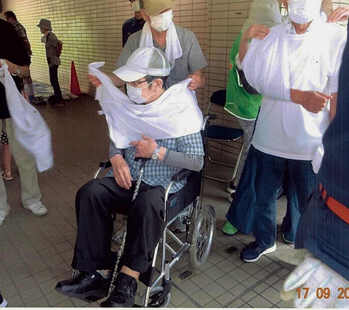 木曽親和会が防災訓練 (写真3)