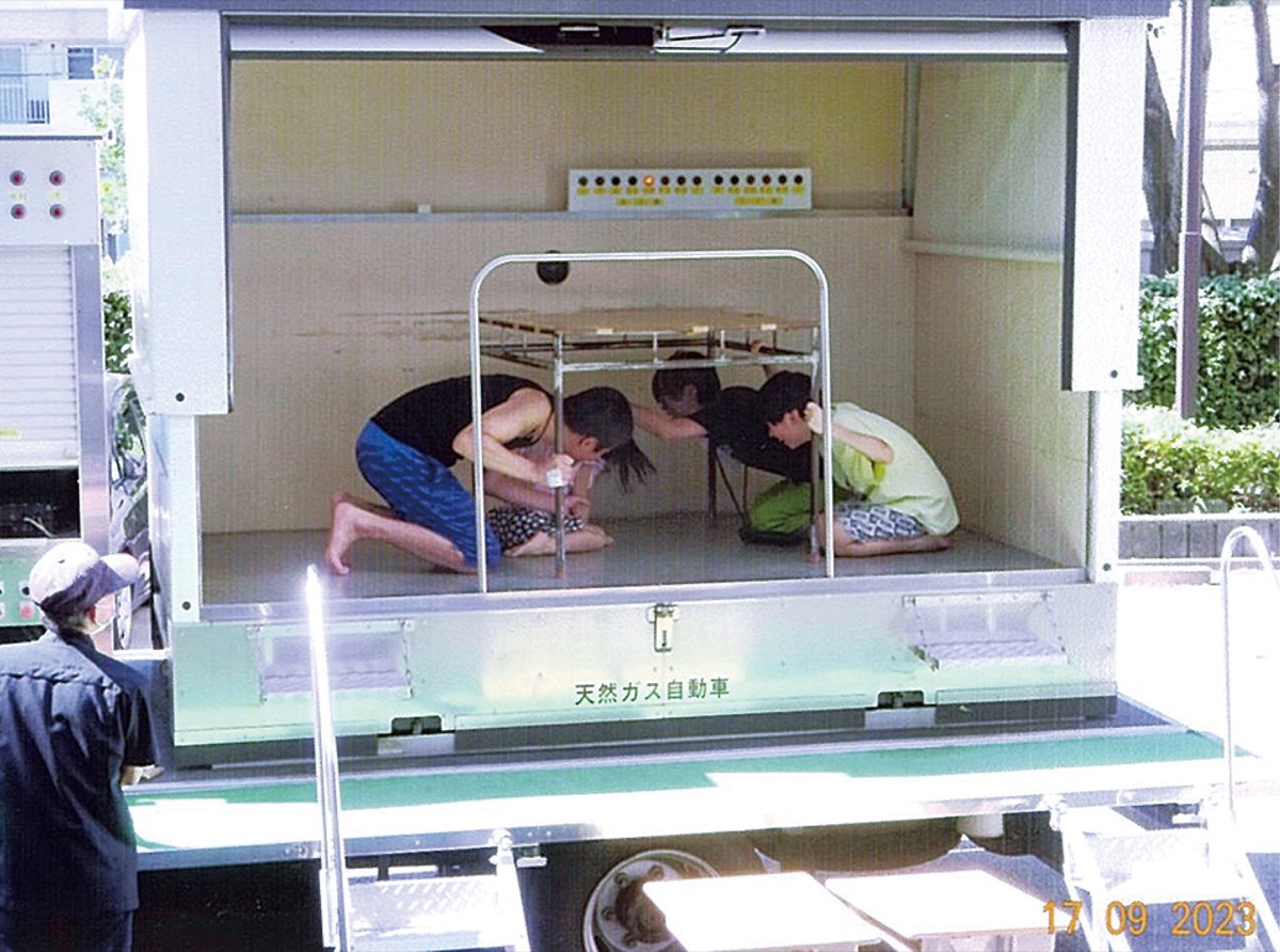 木曽親和会が防災訓練 (写真2)