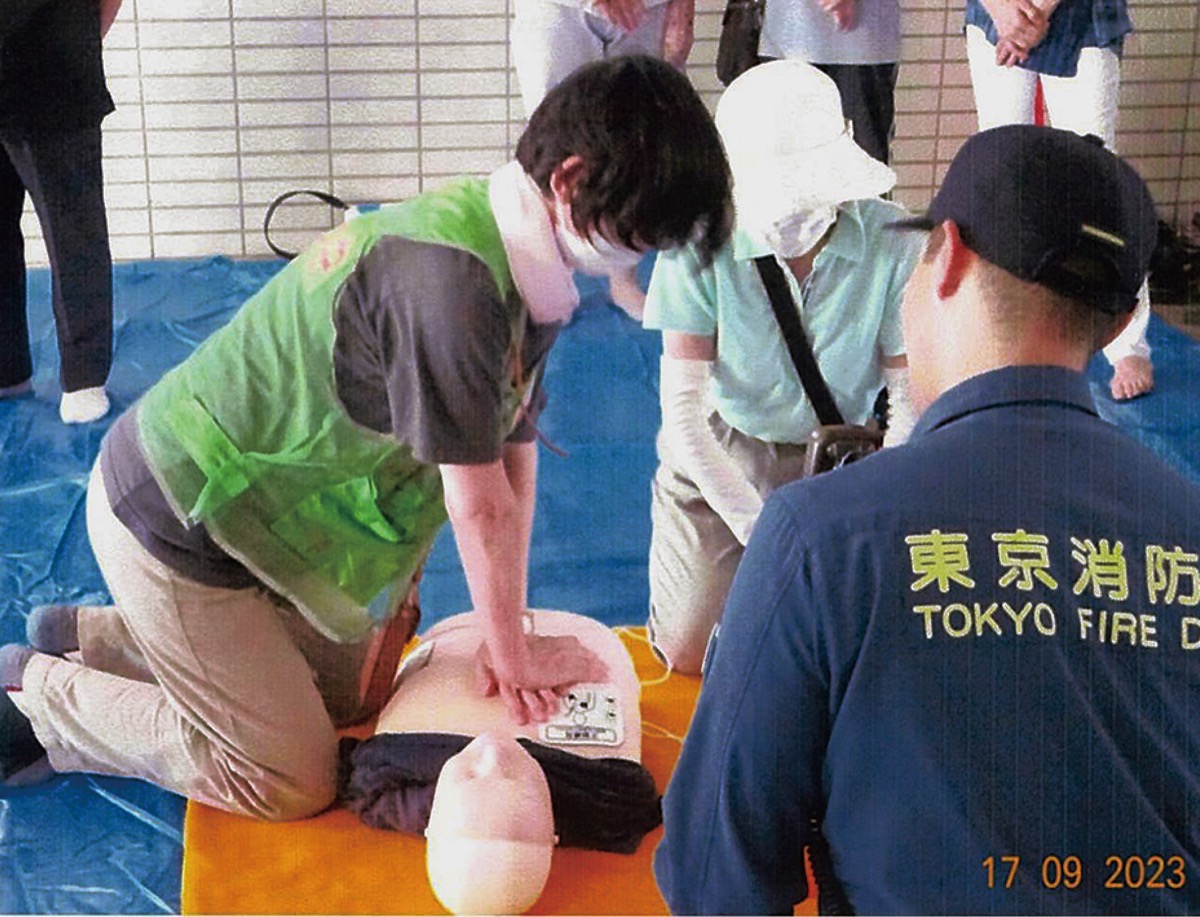木曽親和会が防災訓練 (写真4)