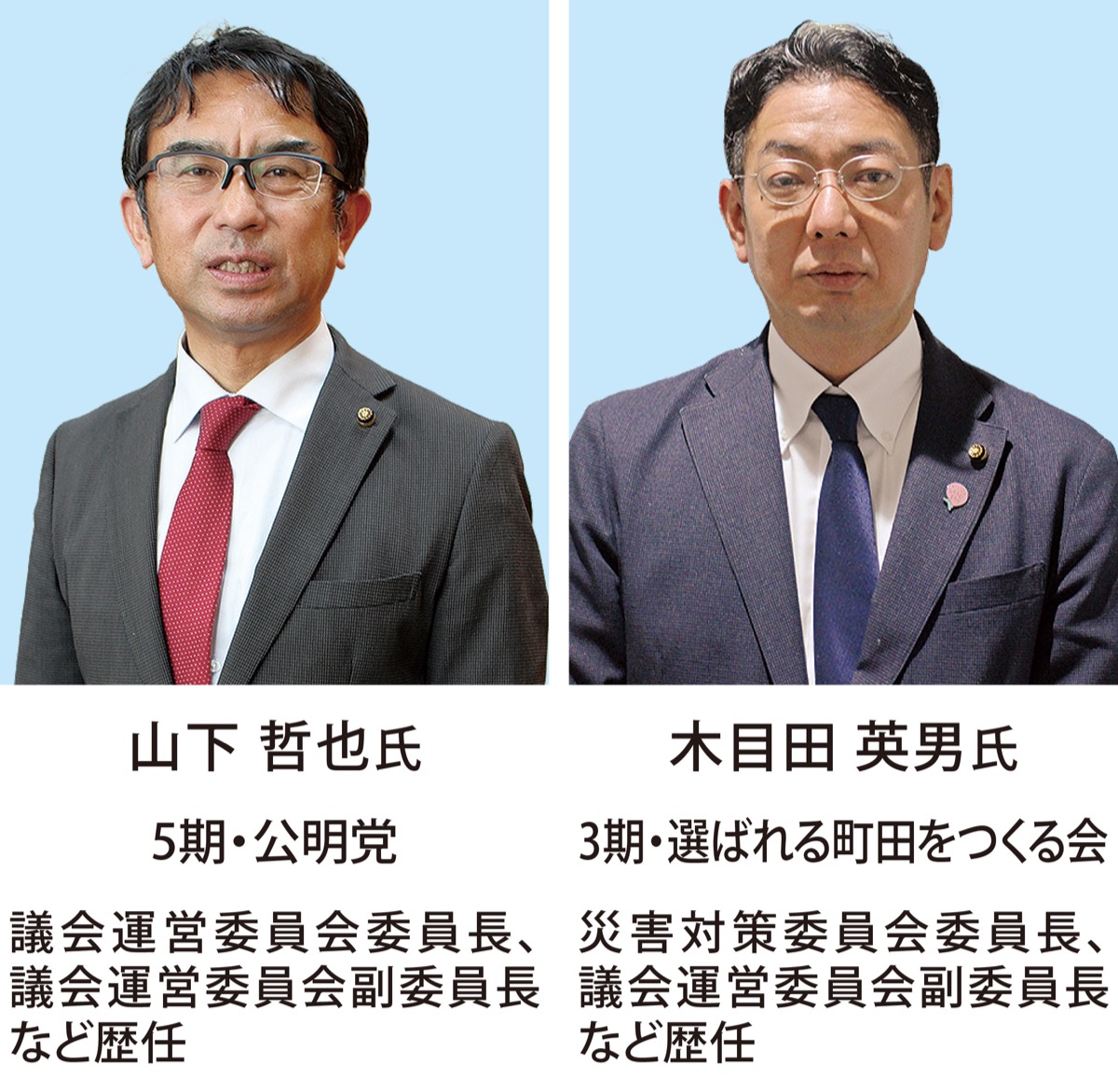 新議長に木目田氏