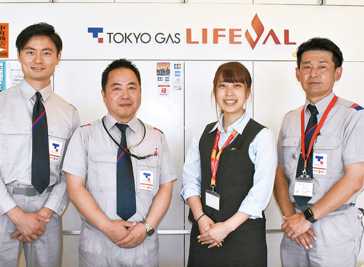 地域からの信頼を集める同店社員