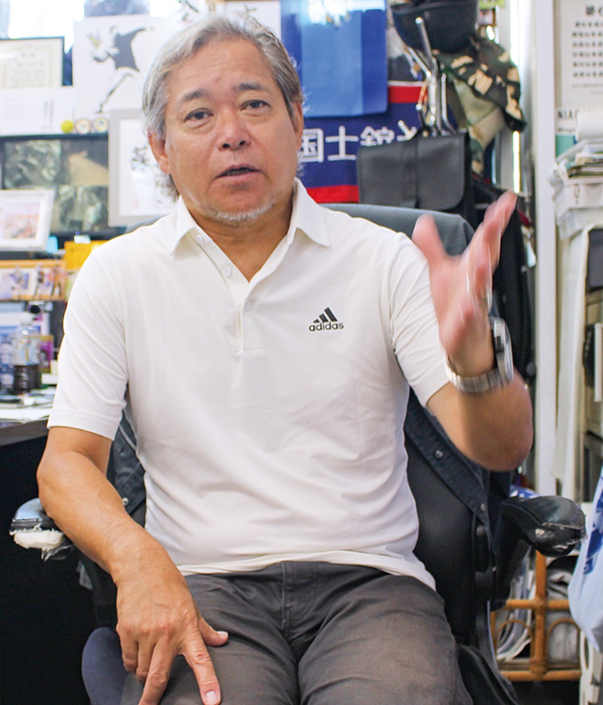 新会長、｢立ち寄る街に｣