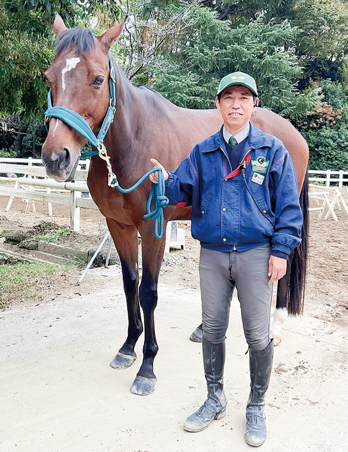 真光寺に元競走馬