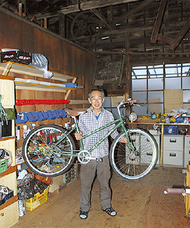 「自転車修理のプロ」藤井さん
