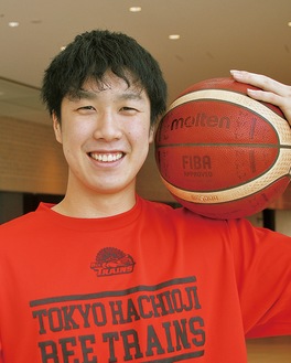 大学３年生で特別指定選手として入団した福田選手