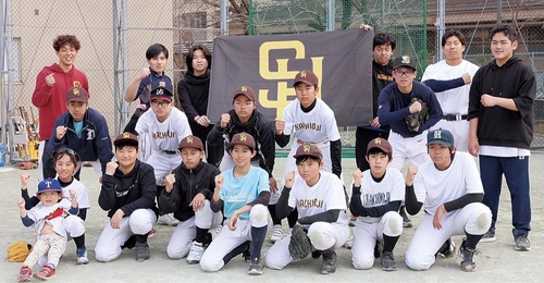 合同練習で汗を流した