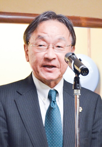 20周年の感謝を述べる芝会長