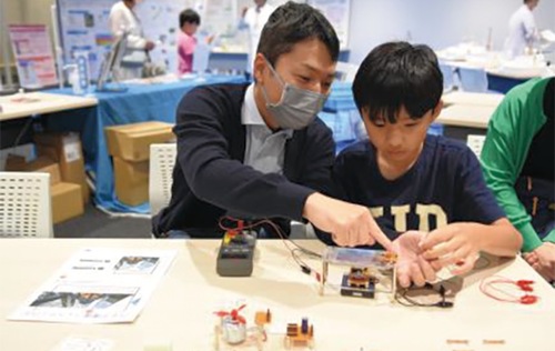 自然エネルギーの実験（以前の様子）