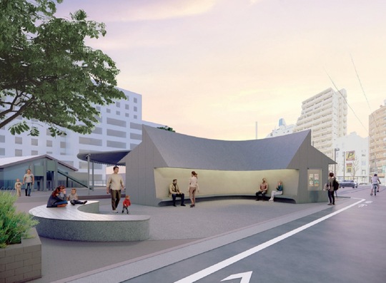 最優秀設計案に選ばれた『めぐり つつむ レストコモンズ』