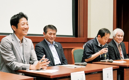 道の駅の可能性について意見を交わしたパネルディスカッション