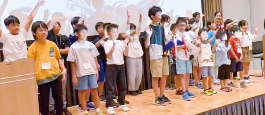 東京たま未来メッセで行われた決勝大会の様子＝主催者提供