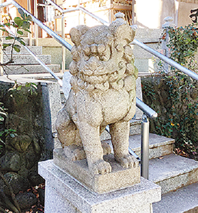珍」狛犬 魅力は愛嬌 戌年ちなみ 2対を紹介 | 八王子 | タウンニュース