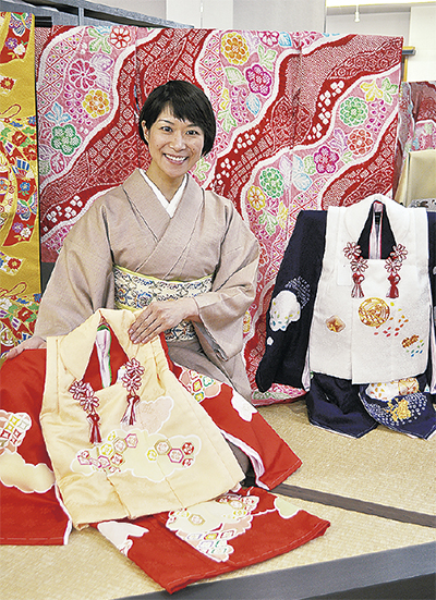 荒井呉服店 付け下げ 紋付 高級正絹 和服 和装 着物 荒井呉服店 七五三の準備 GWから お祝い着 1Fに特設展示スペース