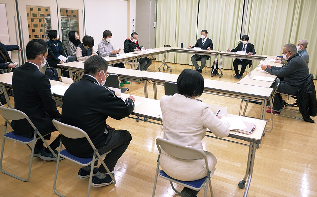 先月開催された学校運営協議会