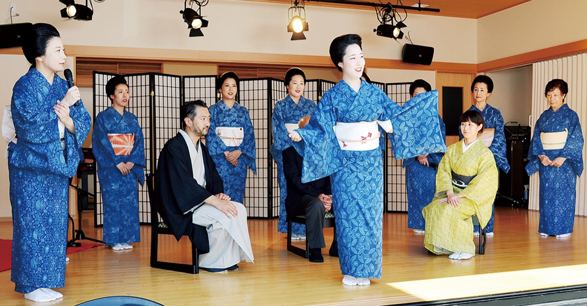 染色「夏のおわり」 遅れ