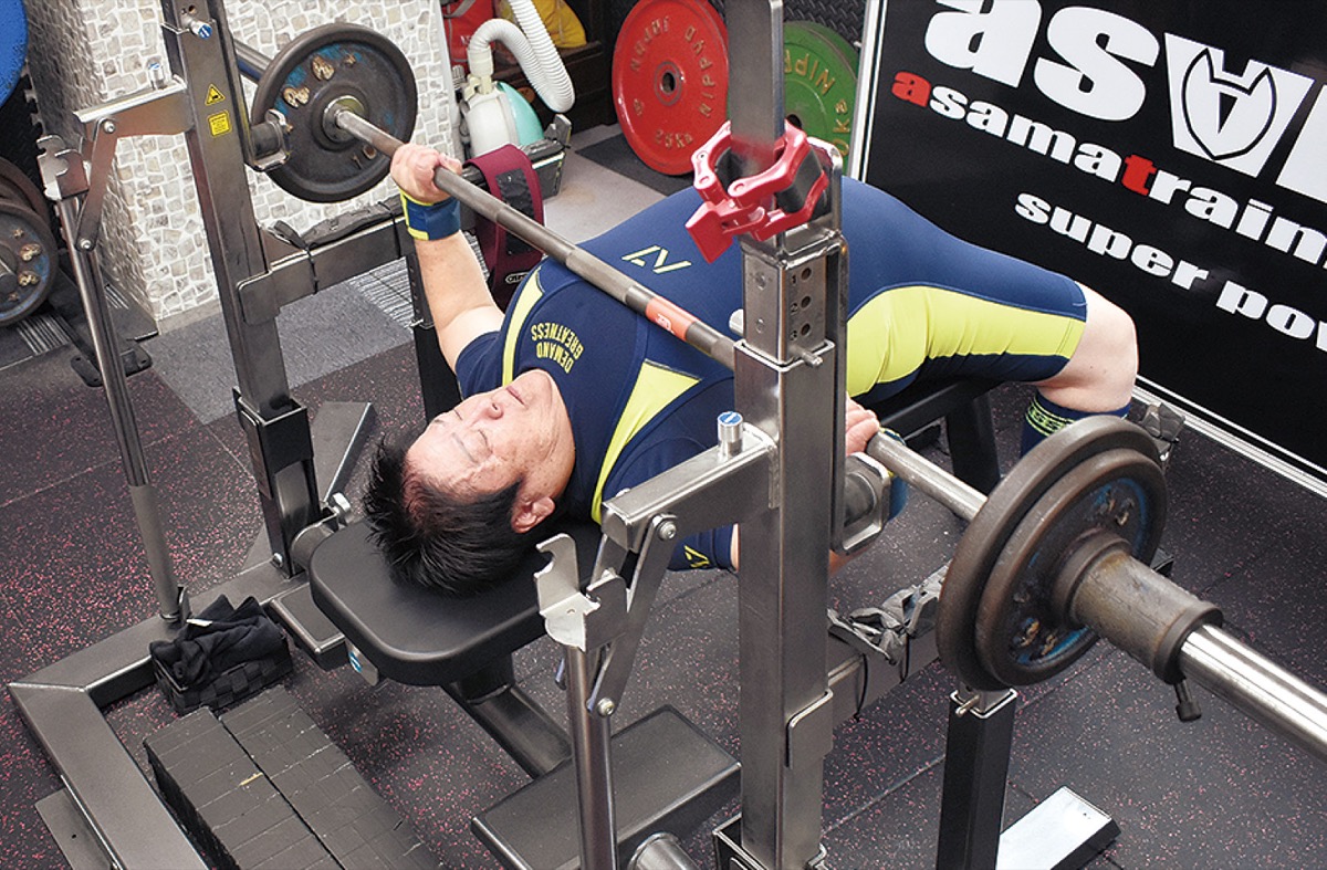 ベンチプレス澤千代美さん 進め、レジェンド！ 1・2月、全日本大会に