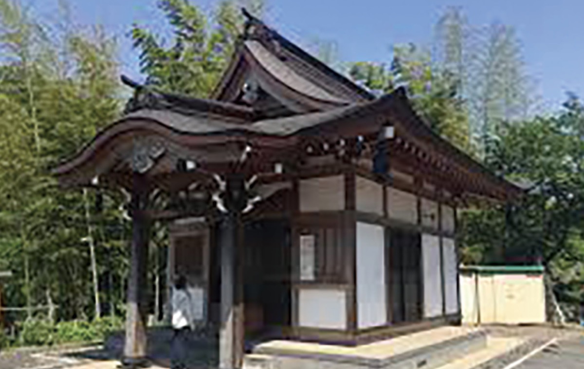 通常は無人の打越弁財天