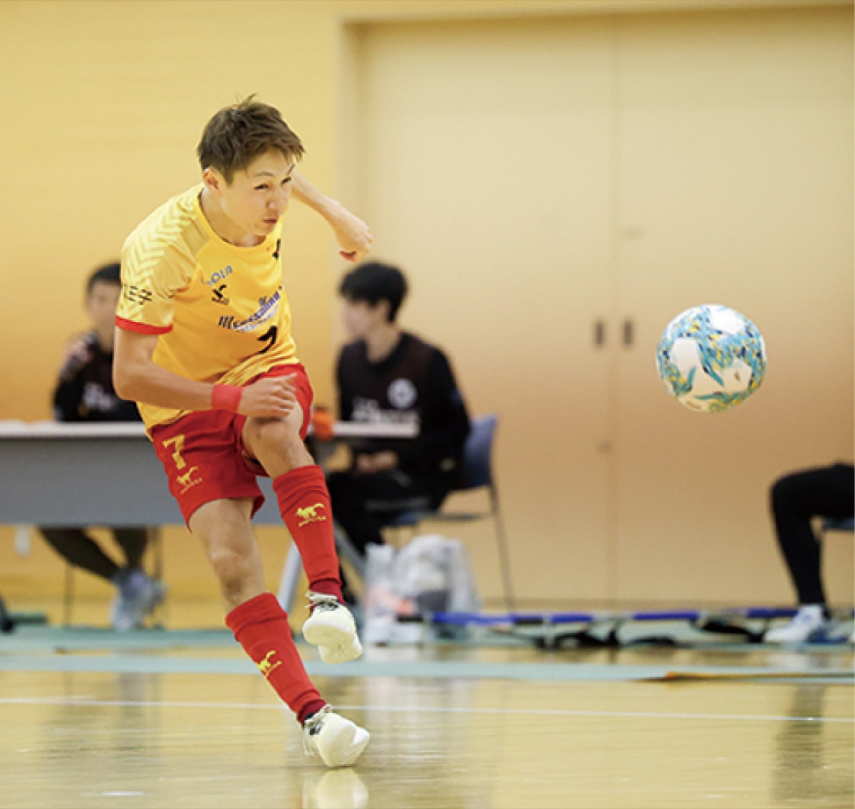 南大沢コートで練習を