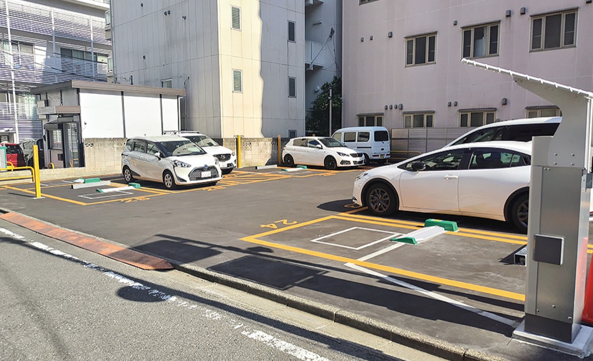 時間貸し駐車場の一例