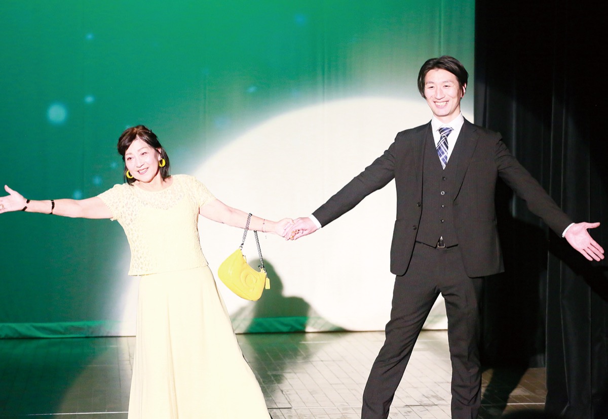 ステージから活力を